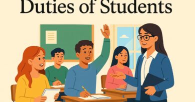 Duties Of Student Paragraph