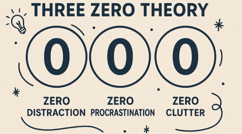 Three Zero Theory Paragraph For All Classes Of Students