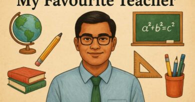 My Favorite Teacher English Paragraph For HSC