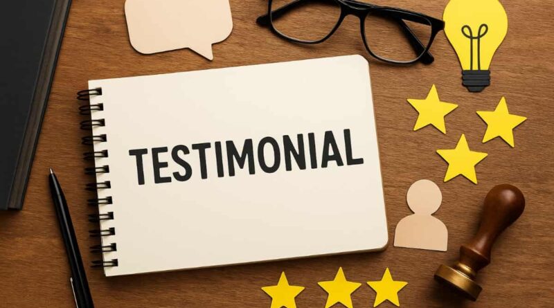 Testimonial Application For HSC Students
