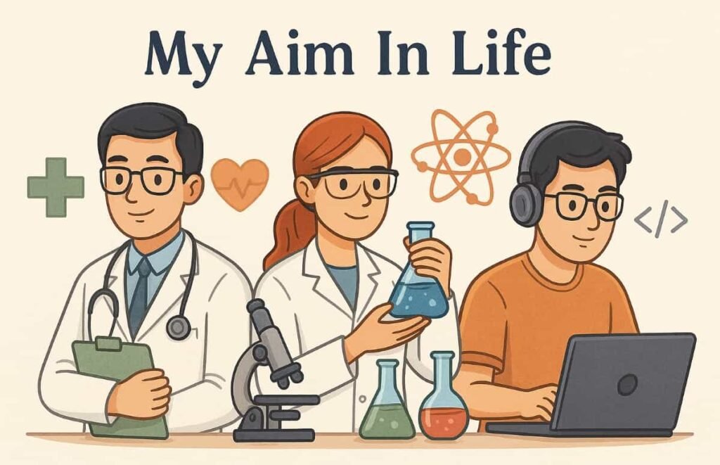 Aim in Life Composition: Doctor, Scientist, and Computer Programmer