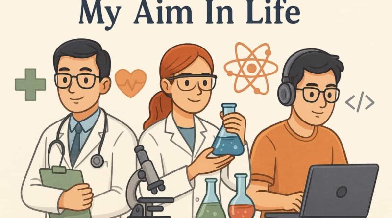 Aim in Life Composition: Doctor, Scientist, and Computer Programmer