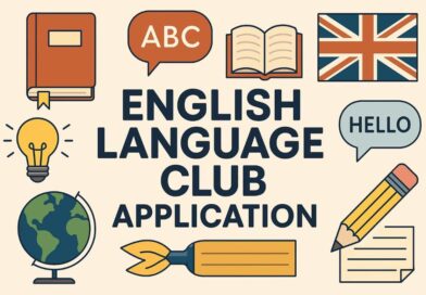 English Language Club Application For School, College & University