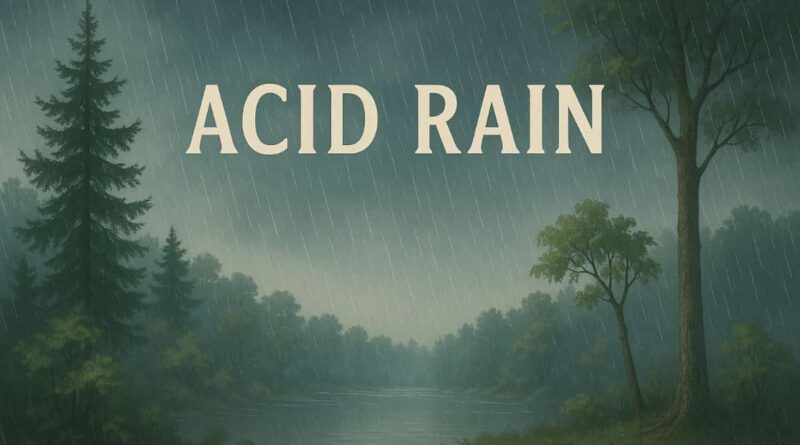 Acid Rain English Paragraph For SSC & HSC Students