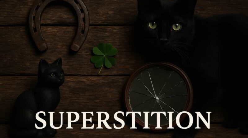 Superstition English Paragraph: 200 & 400 Words