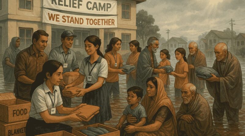 Relief Camp Application for the Flood-Affected People for School, College and University