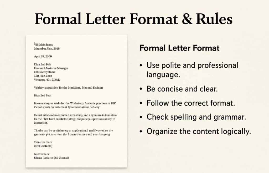 Formal Letter For All Classes Of Students: Format, Rules & FAQ