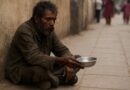Street Beggar Composition: A Glimpse into Poverty and Survival