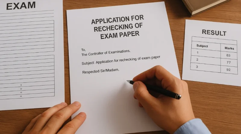 How to Apply for Rechecking of Exam Paper – Get Review Fast