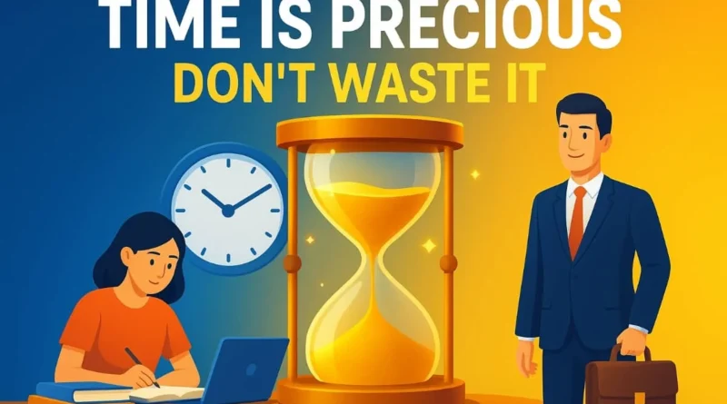 Value of Time Eassy and Short Composition For all Classes of Students