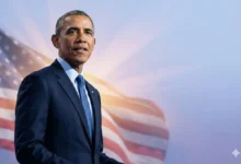 Barack Obama official portrait—44th US President