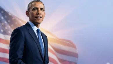 Barack Obama official portrait—44th US President