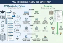 CV vs Resume: Key Differences & Best Format for Your Job