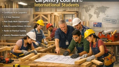 Study Carpentry in Australia: Course Fees, Duration & Requirements